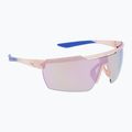 Nike Windshield Elite E matte washed coral/ course tint/ milky blue sunglasses