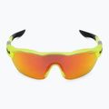 Men's Nike Show X3 Elite L matte volt/road red mirror sunglasses 3