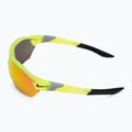 Men's Nike Show X3 Elite L matte volt/road red mirror sunglasses 4