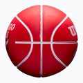 Ball Super Mini Wilson NBA Dribbler Chicago Bulls red 3