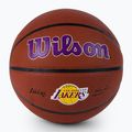 Wilson NBA Team Alliance Los Angeles Lakers basketball WTB3100XBLAL size 7