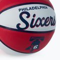 Wilson NBA Team Retro Mini Philadelphia 76ers basketball WTB3200XBPHI size 3 3