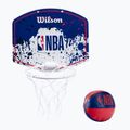 Wilson NBA RWB Mini Hoop basketball backboard blue WTBA1302NBARD