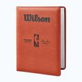 A4 Wilson NBA Padfolio brown notebook