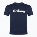 Men's tennis shirt Wilson Team Graphic classic navy script