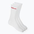 Socks Wilson Crew Logo 3 pairs bright white