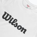 Women's tennis shirt Wilson Team Graphic Script W bright white script 3