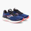 Men's Saucony Triumph 19 sapphire/black running shoes 4