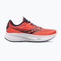 Women's Saucony Ride 15 vizi red/night running shoes 7
