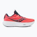 Women's Saucony Ride 15 vizi red/night running shoes 2