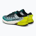 Merrell Agility Peak 4 green men's running shoes J036841 3