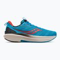 Men's Saucony Echelon 9 ocean/redrock running shoes 12