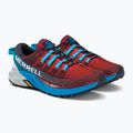 Men's Merrell Agility Peak 4 red-blue running shoes J067463 5