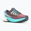 Merrell Agility Peak 4 women's running shoes burgundy-blue J067546 11