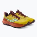 Men's running shoes Saucony Peregrine 13 yellow-orange S20838-35 5