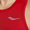 Men's Saucony Stopwatch Singlet running shirt red SAM800277-PP 3