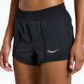 Women's Saucony Outpace 2.5" Split Running Shorts black SAW800421-BK 3