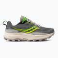 Women's running shoes Saucony Peregrine 13 gravel/slime 2