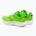 Men's Saucony Kinvara 14 slime/gold running shoes 4