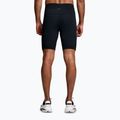 Men's Saucony Fortify Lined Half black running shorts 2