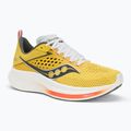 Men's Saucony Ride 17 canary/bough running shoes