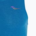 Men's running tank top Saucony Stopwatch Singlet cobalt heather 3