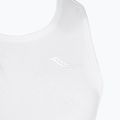 Men's running tank top Saucony Stopwatch Singlet white 3