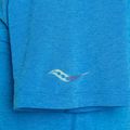 Men's Saucony Stopwatch cobalt heather running shirt 5