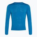 Men's Saucony Stopwatch cobalt heather running longsleeve