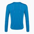 Men's Saucony Stopwatch cobalt heather running longsleeve 2