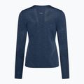 Men's Saucony Stopwatch navy heather running longsleeve 2