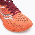 Men's Saucony Ride 17 pepper/currant running shoes 7