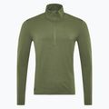 Men's Saucony Triumph 3D 1/2 Zip bough heather running sweatshirt