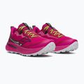 Women's running shoes Saucony Peregine 15 magenta / black 11
