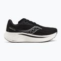 Women's running shoes Saucony Ride 18 black/white 2