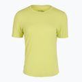 Women's running shirt Saucony Stopwatch SS sunny lime heather