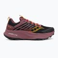 Women's running shoes Saucony Ride Trail 2 black/terra 2