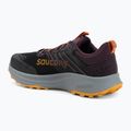 Men's running shoes Saucony Ride Trail 2 black/autumn 3