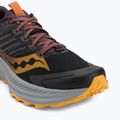 Men's running shoes Saucony Ride Trail 2 black/autumn 7