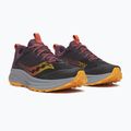 Men's running shoes Saucony Ride Trail 2 black/autumn 3