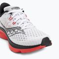 Men's running shoes Saucony Kinvara 16 white/red 7