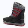 Children's snow boots Merrell Snow Bank 5.0 WP black/red 3