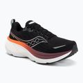 Men's running shoes Saucony Hurricane 25 black/crimson