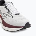 Men's running shoes Saucony Ride 19 white/crimson 7