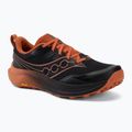 Men's running shoes Saucony Peregrine 16 black/rust