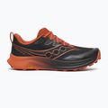 Men's running shoes Saucony Peregrine 16 black/rust