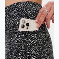 Women's training leggings Sweaty Betty Power Workout 7/8 black micro dot print 6