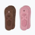 Women's socks Sweaty Betty Ballet Gripper 2 pary decopink chestnutbrown