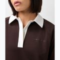 Women's sweatshirt Sweaty Betty Revive Rugby espresso brown 5