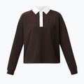 Women's sweatshirt Sweaty Betty Revive Rugby espresso brown 6